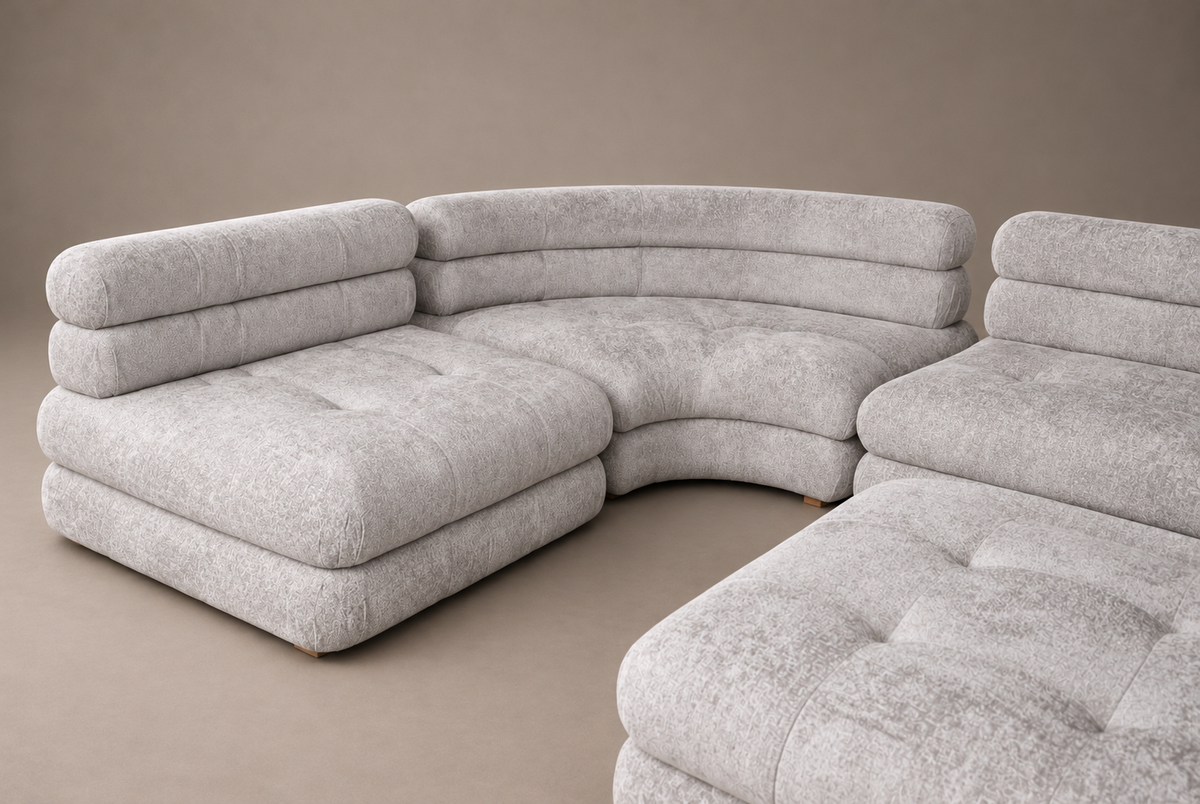 LA Nube Gris Sofa