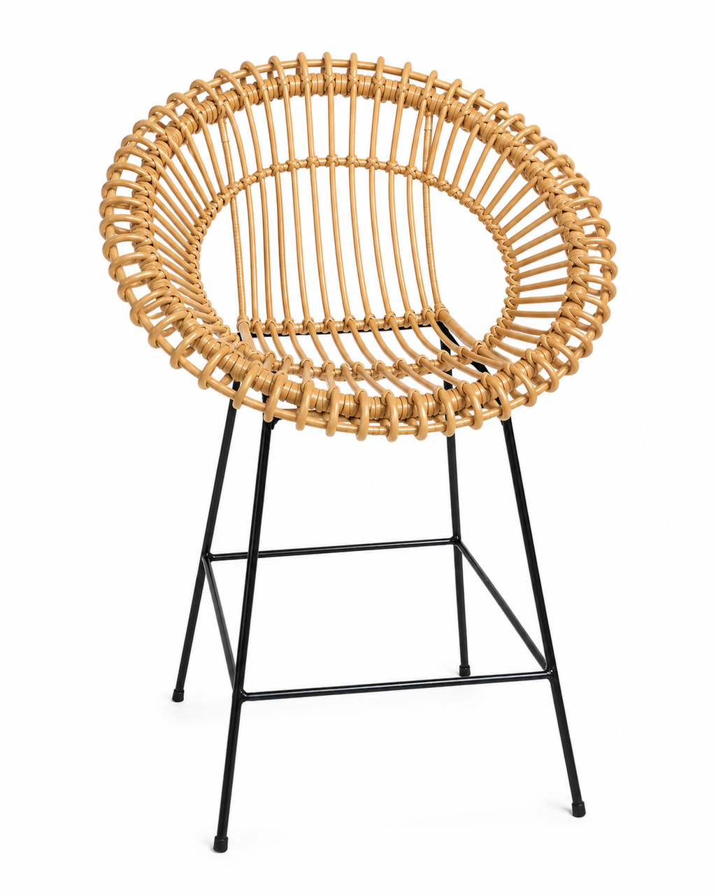 Rattan Weaved Outdoor Barstool