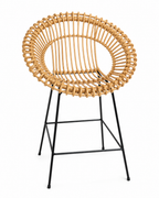 Rattan Weaved Outdoor Barstool