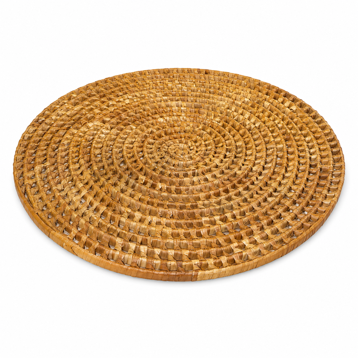 Round Woven Water Hyacinth Placemat