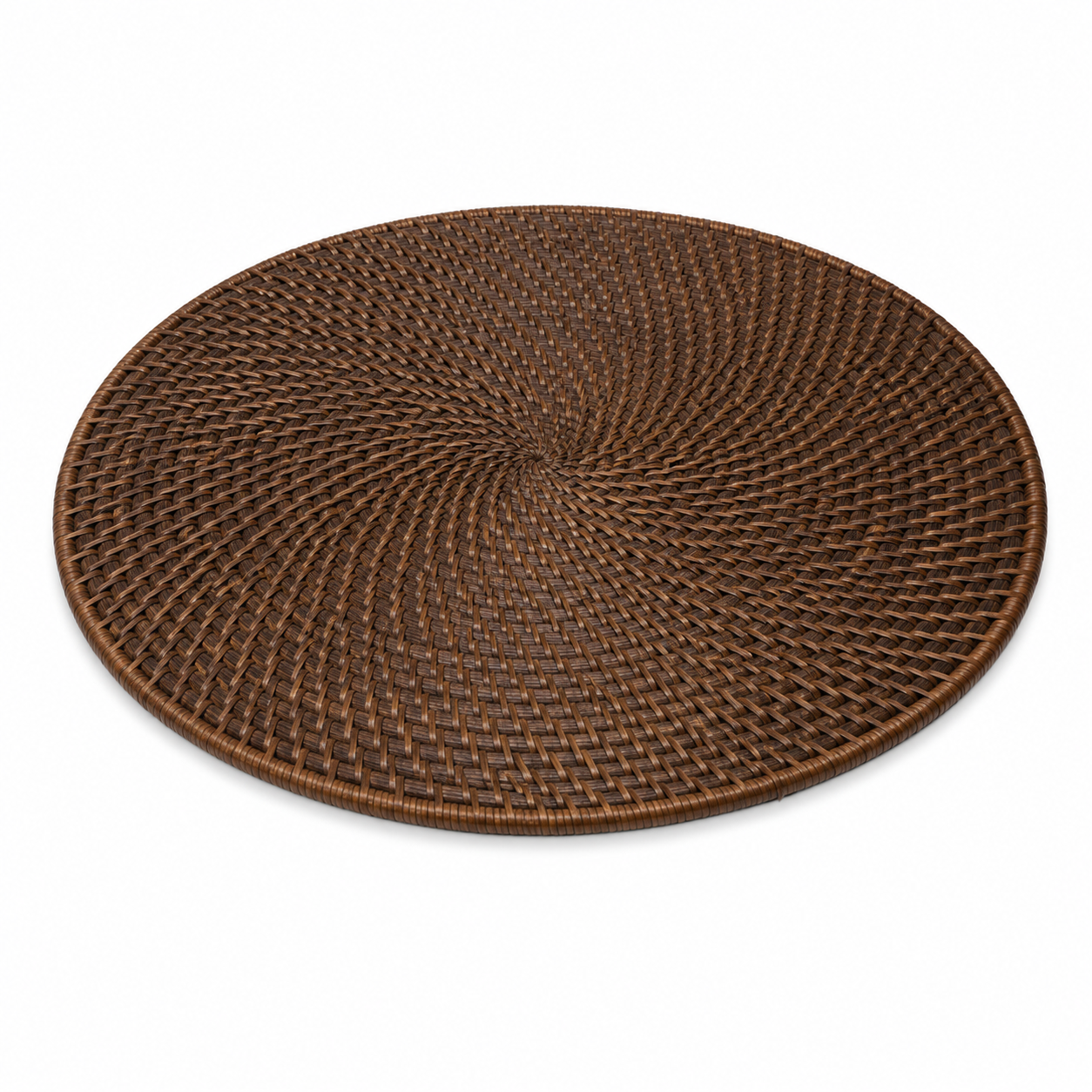 Round Woven Rattan Placemat