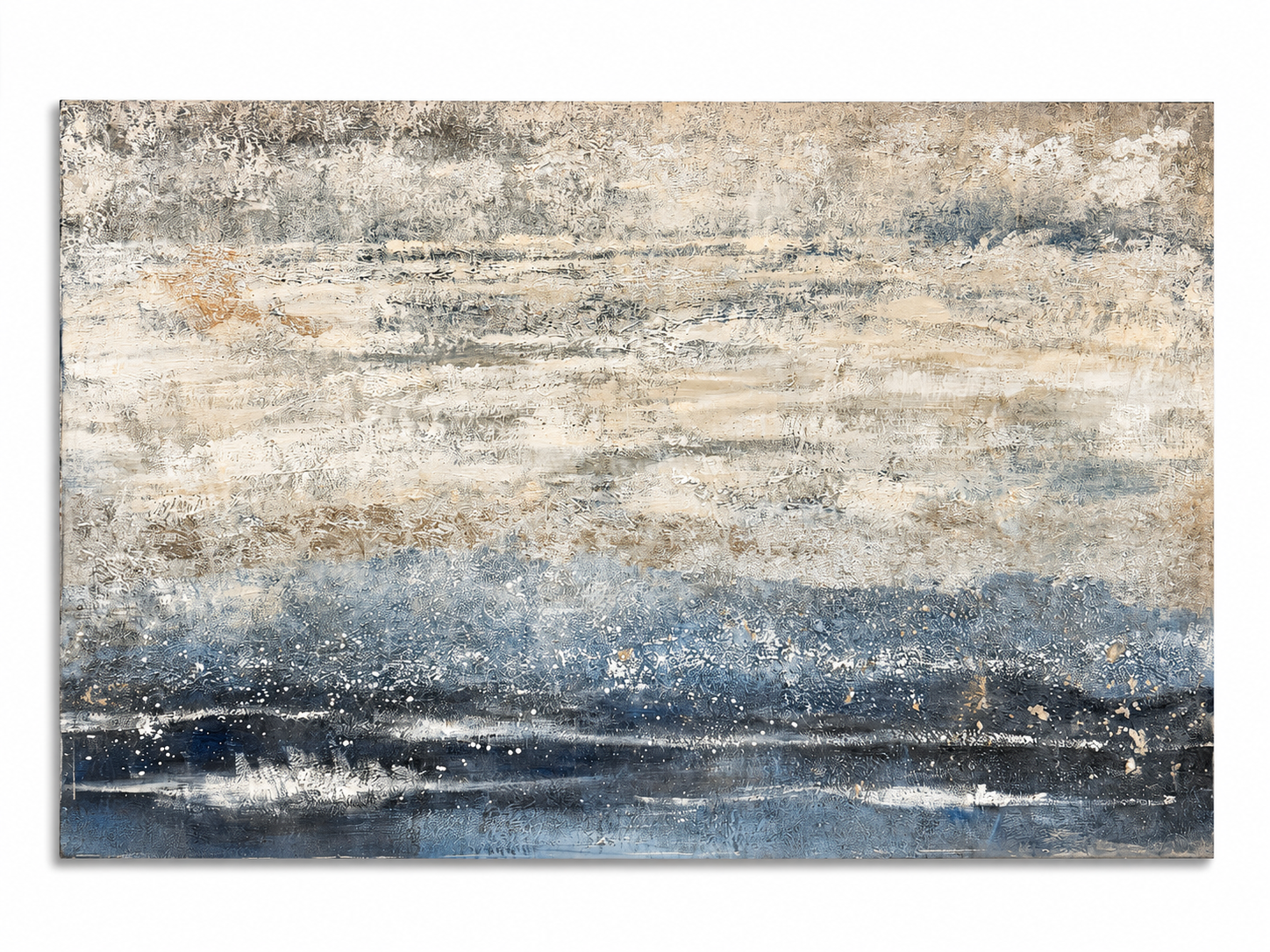 Coastal Horizon Abstract Wall Art