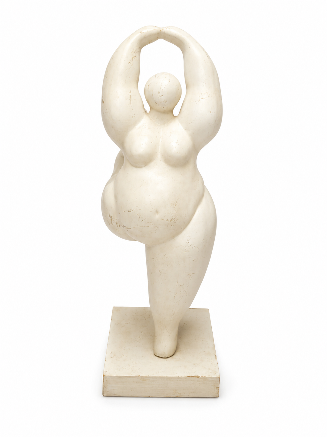 Abstract Fertility Goddess Sculpture