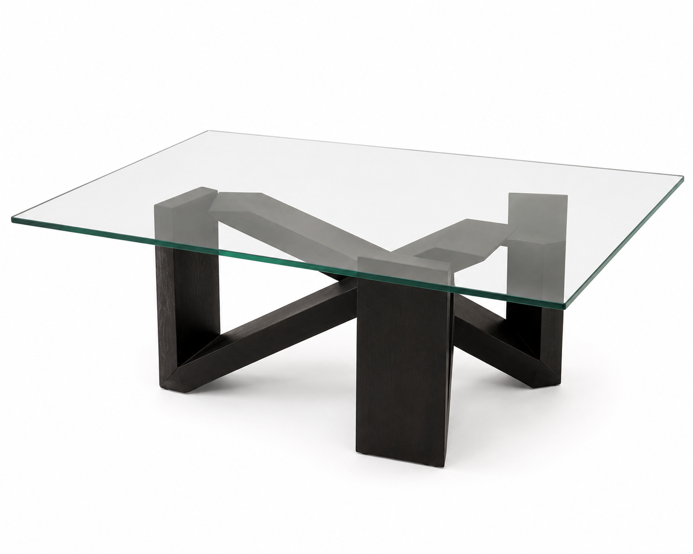 Tempered Glass Top Center Table