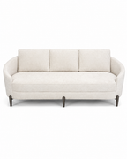 Kidney-Shaped Three-Seater Sofa