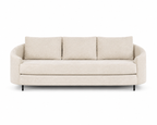 Kidney-Shaped Three-Seater Sofa